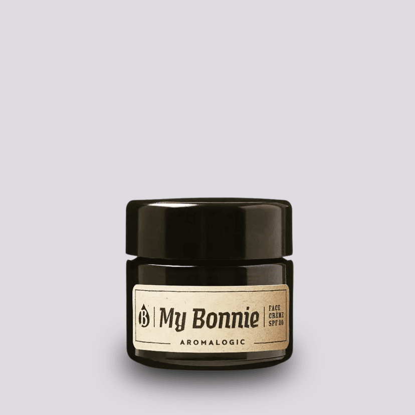 My Bonnie, gezichtscrème met SPF 20 van Aromalogic
