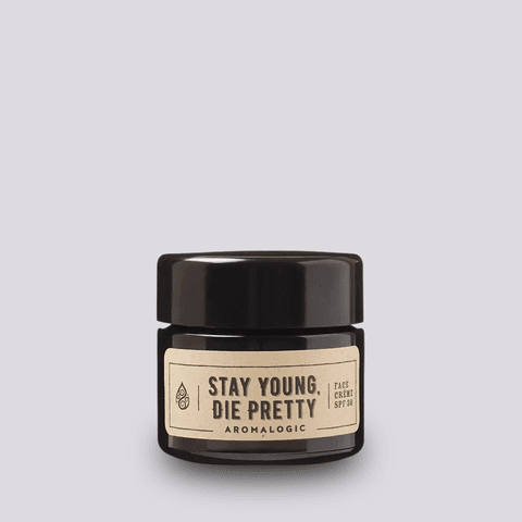 Stay Young Die Pretty, dagcrème SPF 30 van Aromalogic